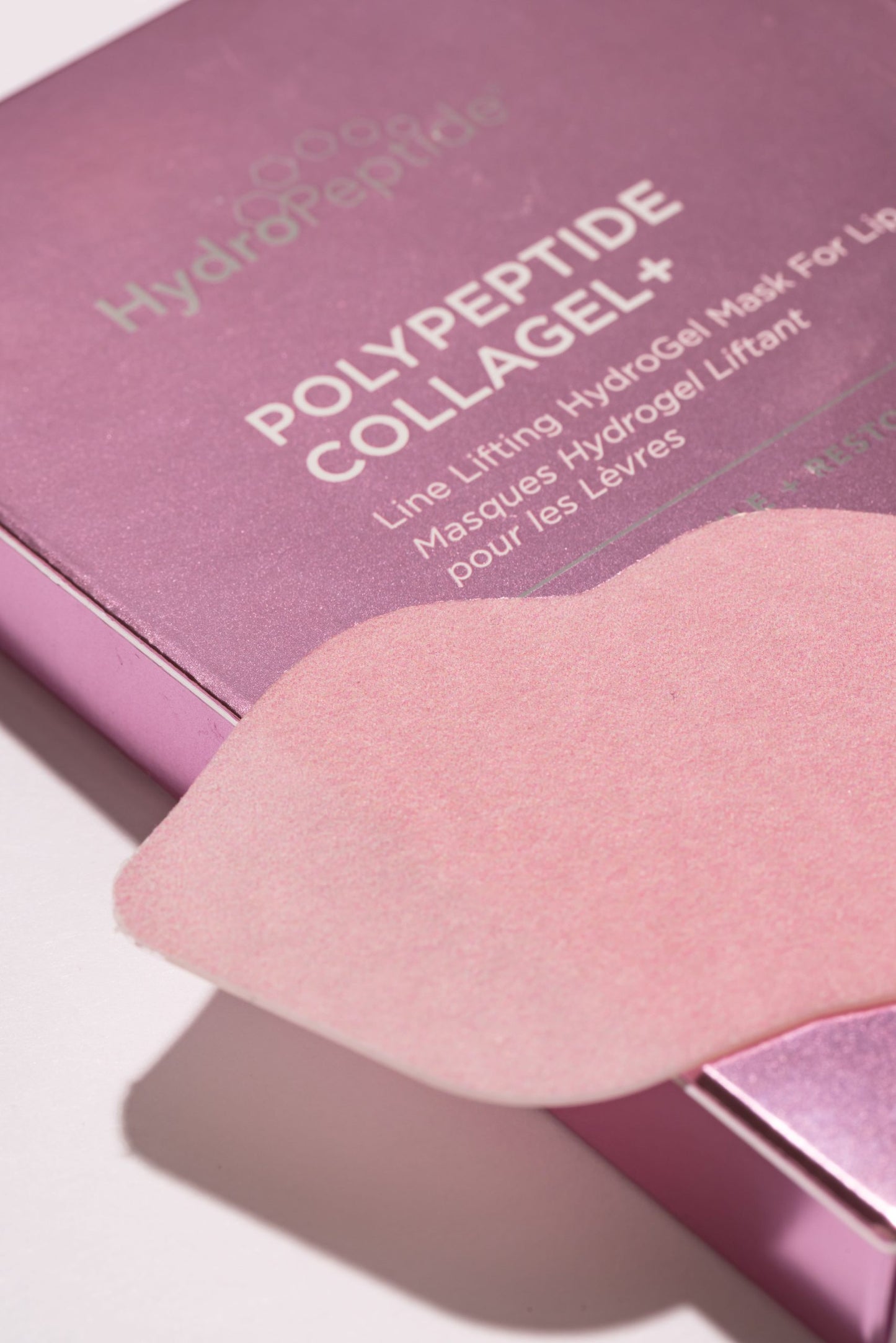 Polypeptide collagel lip mask