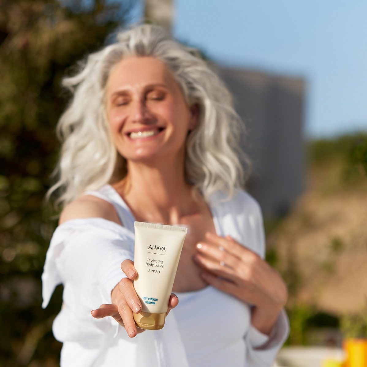 Protecting body lotion SPF30