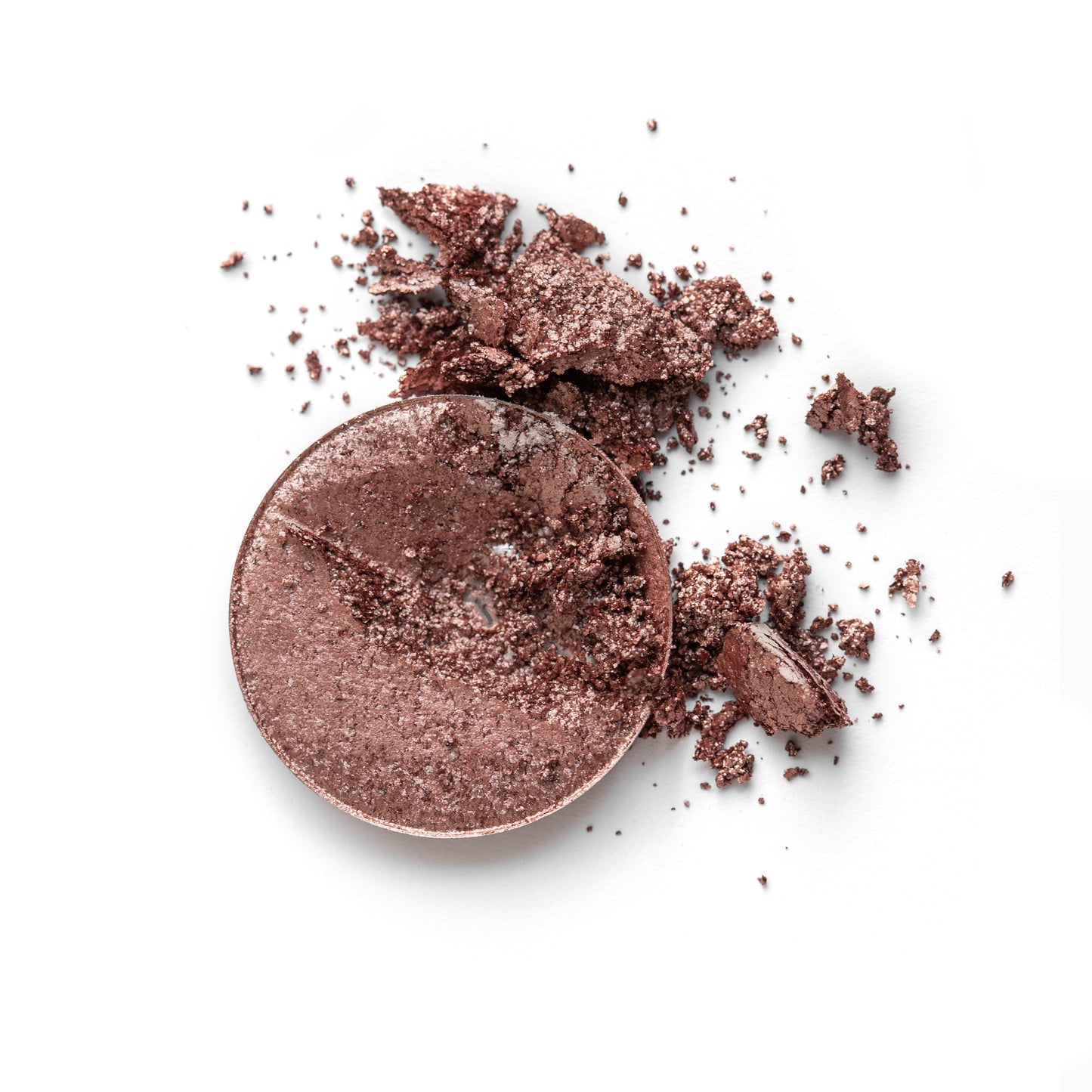 Compact mineral eyeshadow