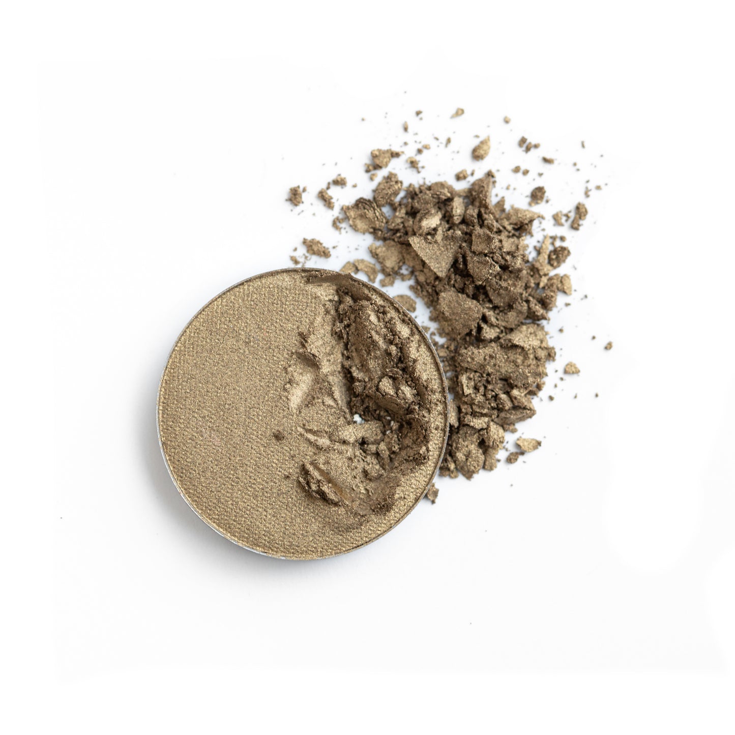 Compact mineral eyeshadow