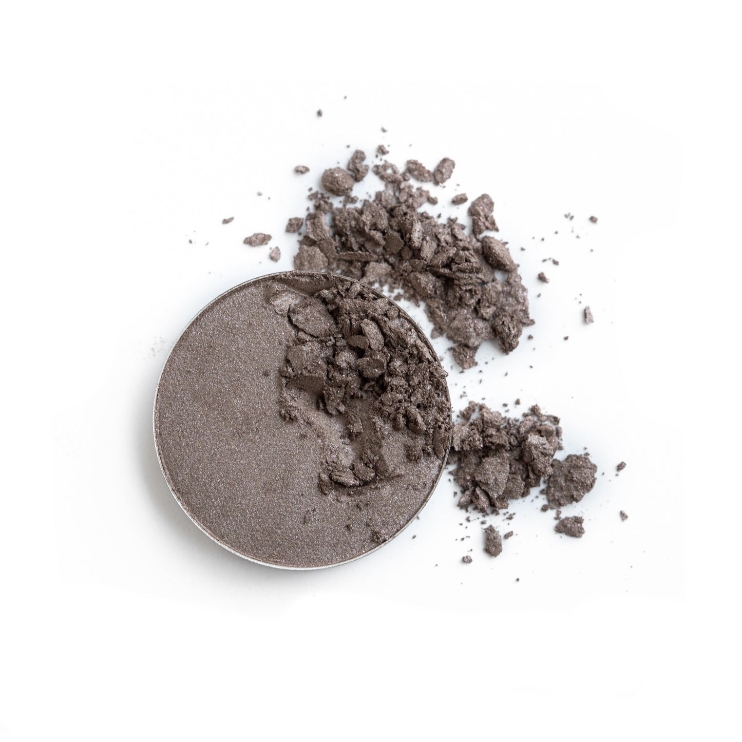 Compact mineral eyeshadow