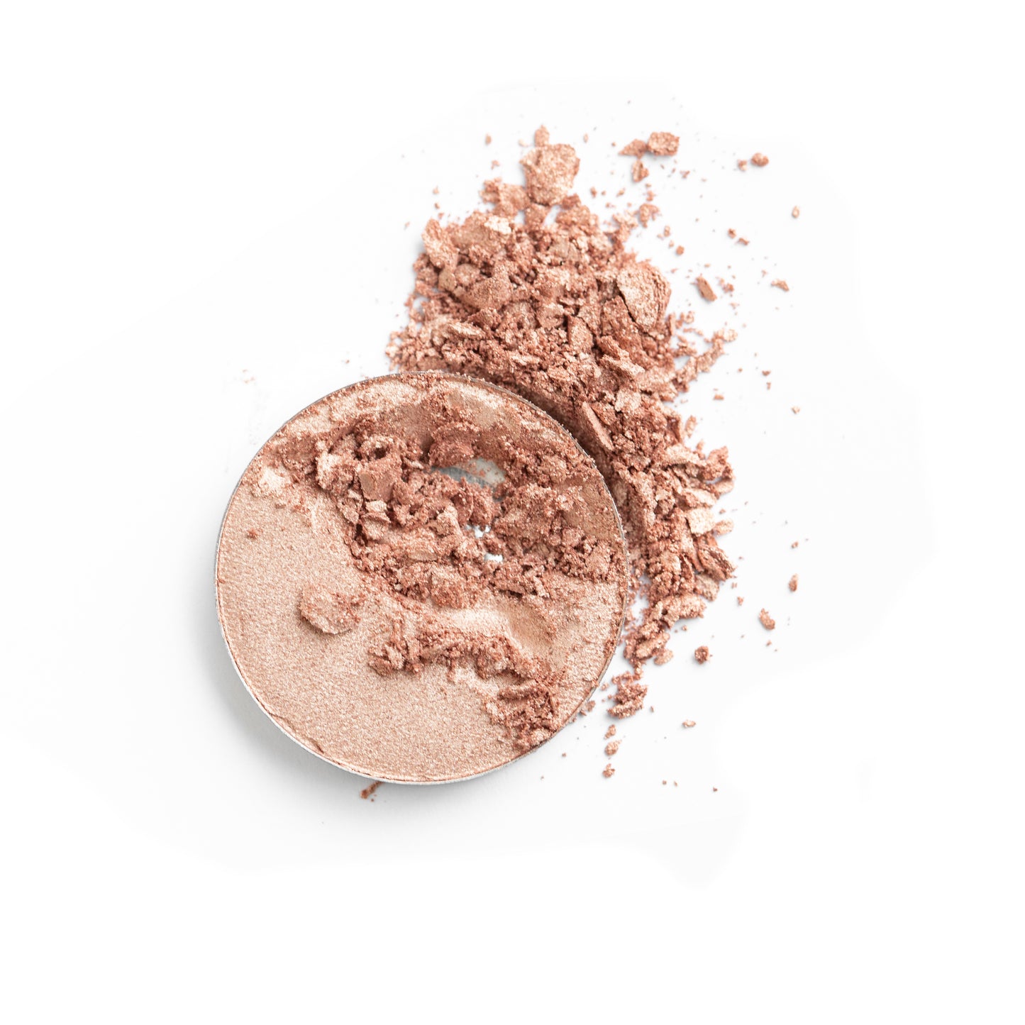 Compact mineral eyeshadow