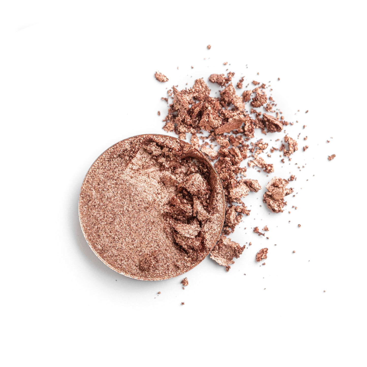 Compact mineral eyeshadow