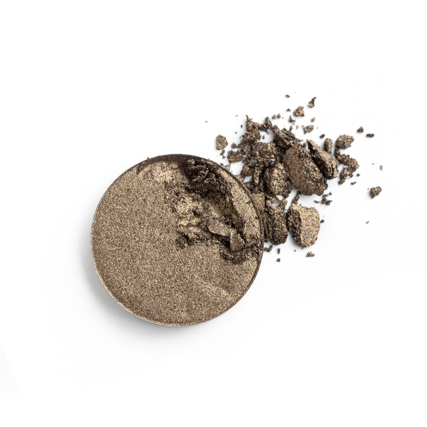 Compact mineral eyeshadow