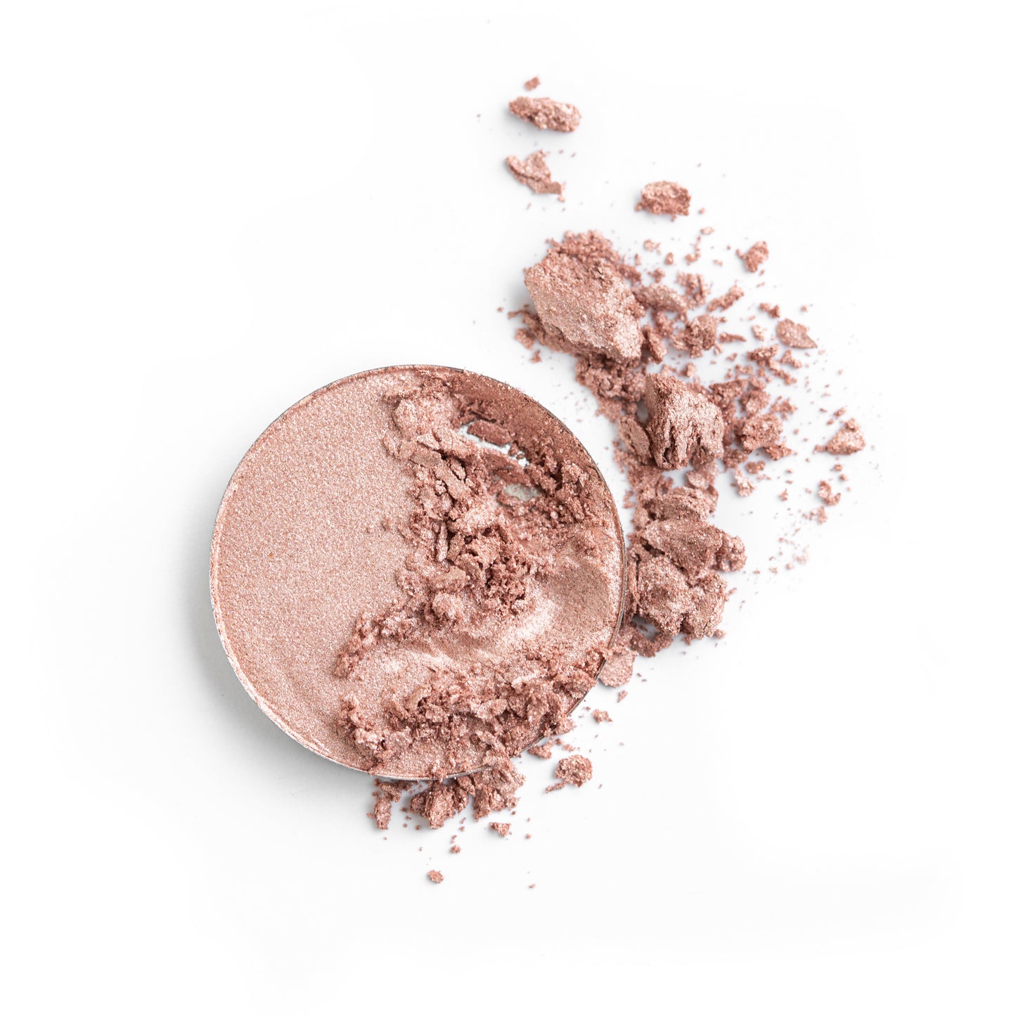 Compact mineral eyeshadow