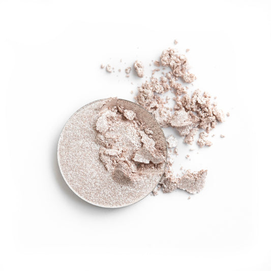 Compact eyeshadow sparkling